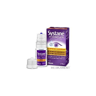 Systane COMPLETE Bez konzervačných látok zvlhčujúce očné kvapky 10 ml