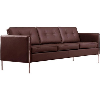 RFG Диван RFG Frida, триместен, екокожа, кафява седалка, кафява (4030100193)