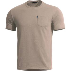 Pentagon къса тениска Ageron с джоб, Khaki (K09012-PO-04)