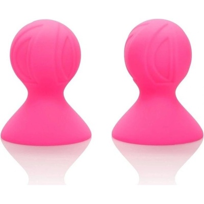 CalExotics Calexotics Silicone Pro Nipple Suckers Přísavky na bradavky růžové