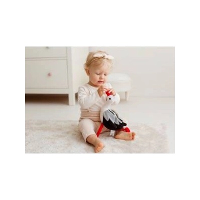 BALI BAZOO Rattle stork sensory Dumel (BB82015)