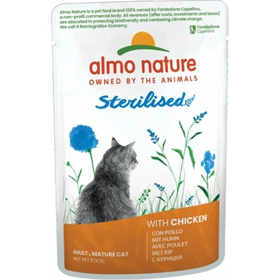 Almo Nature Holistic Sterilised Kuřecí 70 g