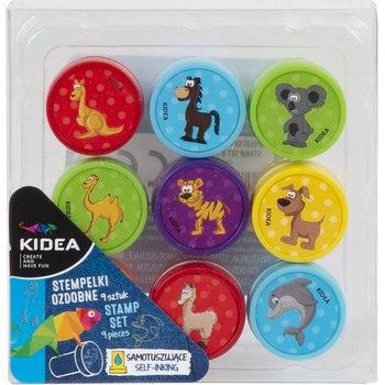 Kidea pečiatky 9ks mix vzorov B