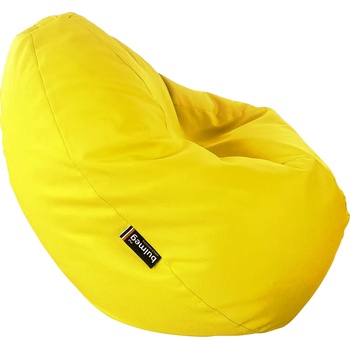 Image 1 of BULMEG Пуф bulmeg pt2ppyl, Голям барбарон тип круша с водоустойчив перящ се калъф, Пълнеж от полистиролни перли, 320л, Жълт (pt2ppyl)