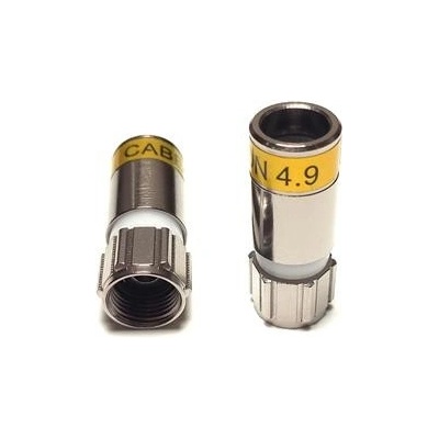 F-konektor kompresný Cabelcon F-6-TD 4,9(F-56-CX3 4.9)