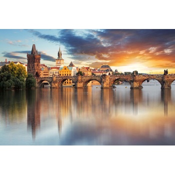 DIMEX ART Флизелинов фототапет изглед към карловия мост 375 x 250 см