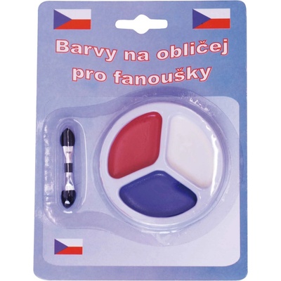 Barvy na obličej ČR 1