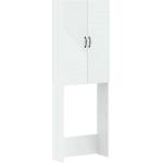 vidaXL Тоалетна Шкаф HAARLEM Бяло 66 x 25, 5 x 190 см (896915)