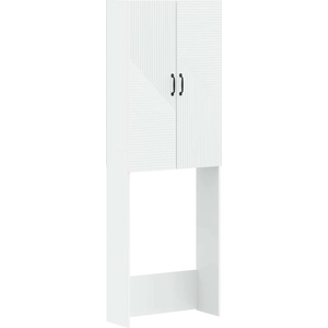 vidaXL Тоалетна Шкаф HAARLEM Бяло 66 x 25, 5 x 190 см (896915)