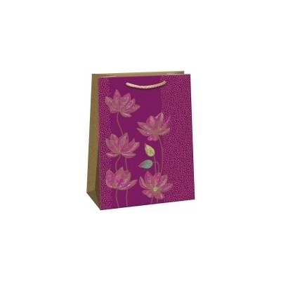 Argus Taška darček. T8L celor. (300x420x140mm), fial. kvety