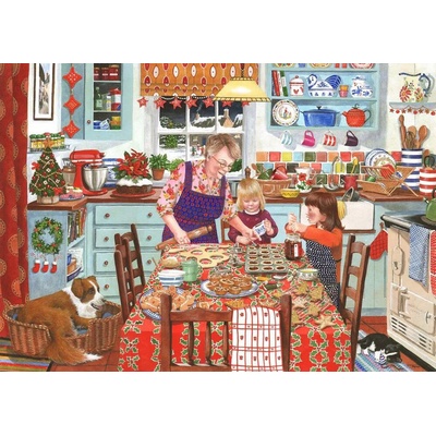 The House of Puzzles Slávnostné ozdoby XXL 500 dielov