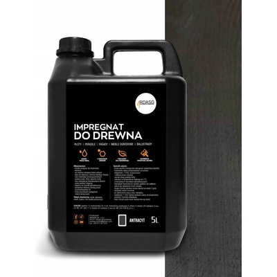 Impregnace na dřevo Ardaso antracit 5 l protiplísňový nehořlavá ochranná