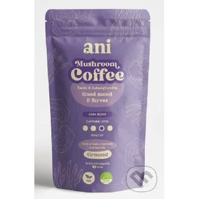 ANi Mushroom Coffee Good mood & Stress mletá 350 g