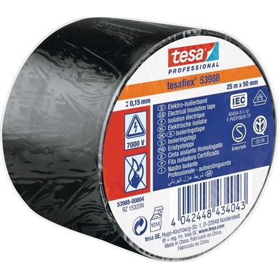 Tesa Professional izolačná páska 25 m x 50 mm čierna