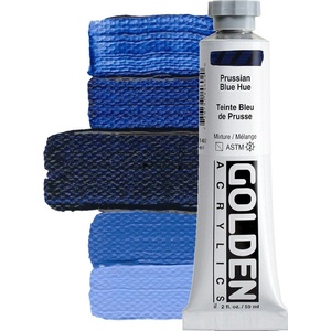 Golden Artist Colors Heavy Body АКРИЛНА боя Prussian Blue Hue 59 ml 1 бр (0001460-2)