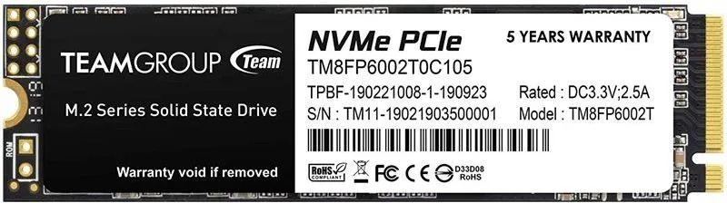Team Group MP33 2TB M.2 (TM8FP6002T0C101)