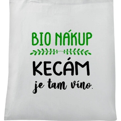 Bavlněná taška Bio nákup