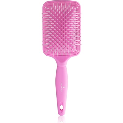 Lee Stafford Core Pink четка за блясък и мекота на косата Smooth & Polish Paddle Brush