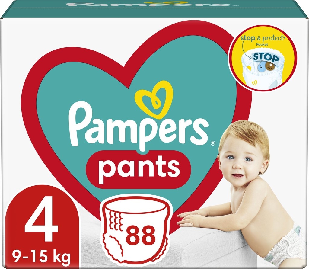 Tohle je absolutní vítěz srovnávacího testu - produkt Pampers Pants 4 176 ks