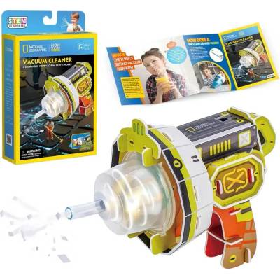 CubicFun CubicFun 3D пъзел National Geographic STEM Прахосмукачка