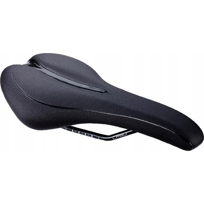 Černé sedlo BBB SportComfort 150 mm