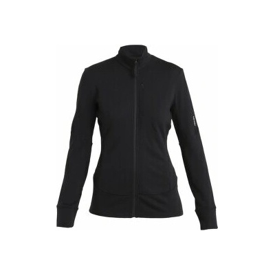 Icebreaker Merino 260 Quantum LS Zip Women čierna