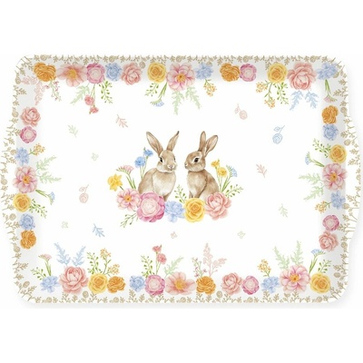 Easy Life Velikonoční plastový podnos Tres Jolie 33x22 cm