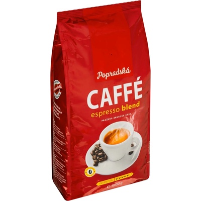Popradská Espresso Blend zrnková 1 kg
