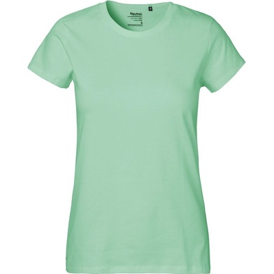 Neutral Dámské tričko Classic z organické Fairtrade bavlny Dusty mint