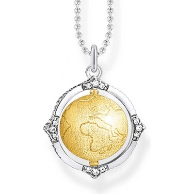 Thomas Sabo Náhrdelník Vintage globe KE1965-849-39-L42v