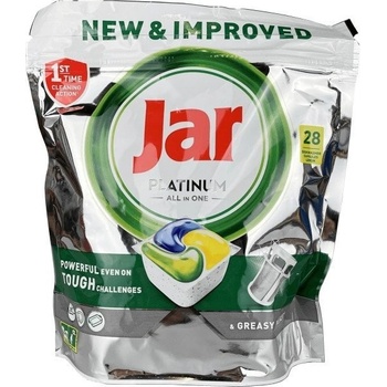 Jar Platinum All-in-One Tablety do myčky Lemon 28 ks