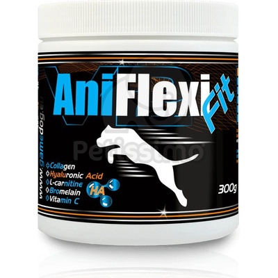 AniFlexi Fit V2 прах за защита на ставите за спортни и млади, здрави кучета 300 г