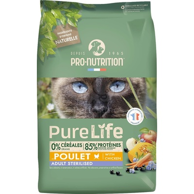 Pro-Nutrition PureLife Adult Sterilised chicken 8 kg
