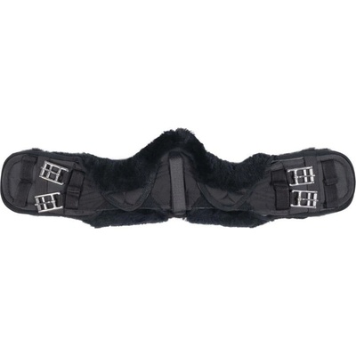 HKM podbřišník s pravým beránkem black black