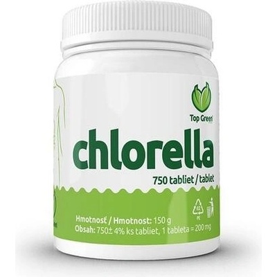 Top Green Chlorella 750 tabliet