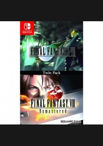 Final Fantasy VII & Final Fantasy VIII Remastered Twin Pack od 399