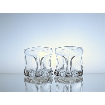 DT GLASS Upcyklovaná sklenka na vosk HEAVY ELYSEE 230 ml 1 kus - bez krabičky
