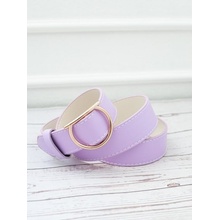 Lilac eco-leather belt ISSA Plus