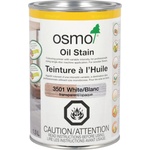 Osmo Oil Stain 3501 Бяло - масло за подове и мебели 1л (2736)