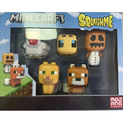 Epee Mini Squishme Minecraft set figúrok 5 ks