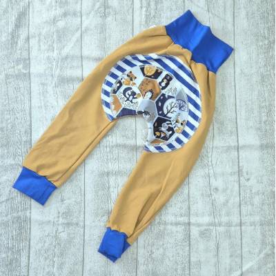 Lovera dětské tepláky zadečky Hořčicové les