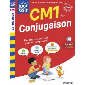 Conjugaison CM1 - Cahier Jour Soir | Nasroune, Séménadisse (2025)