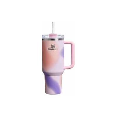 STANLEY 1913 Quencher H2.0 Flowstate Drinking Bottle with Straw 1.2L - Thermo Mug Cools for 11 Hours - 48 Hours Ice Cooled - Thermos Bottle BPA Free - Stainless Steel Drinking Cup - Rose Petal Motion - 100000115662