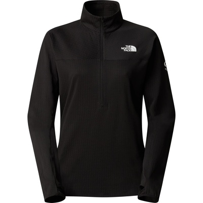 The North Face Дамски поларен пуловер The North Face Women's Summit Futurefleece LT 1/2 Zip Fleece jumper - TNF Black / Black (105-3465-0414)
