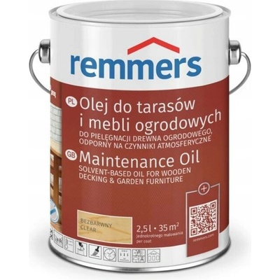 Remmers Olej na terasy a zahradní nábytek 2,5 l rustikální dub