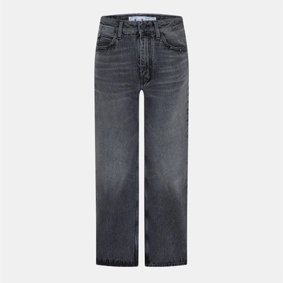 Off White Дънки Off White Women's Straight Fit Denim Jeans - Black
