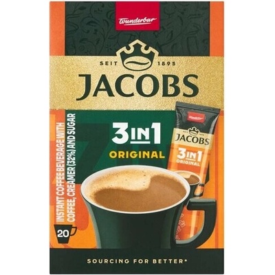 Jacobs Douwe Egberts Original 3v1 20 x 12,6 g