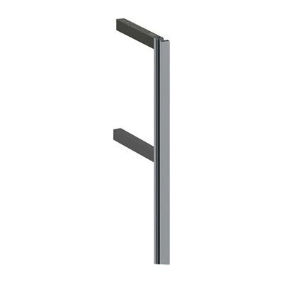 Volpato Stili upevnění na stěnu středové 170 mm hliník černý elox