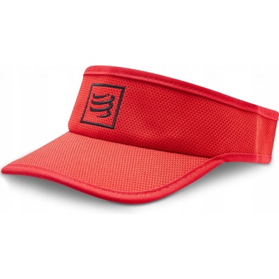 Compressport bežecký šilt VISOR RED/BLACK