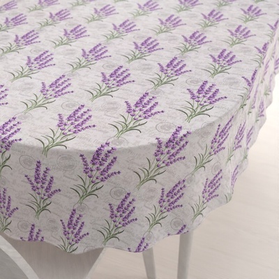 Biante oválny obrus PML-033 Provence levandule 100x160cm